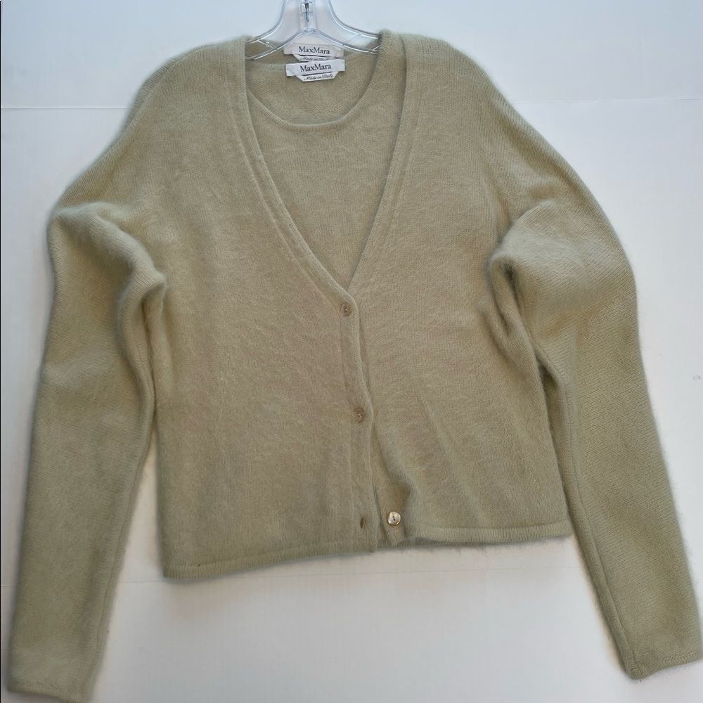 Max Mara cashmere sweater with matching tank